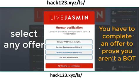 livejasmin account with credits